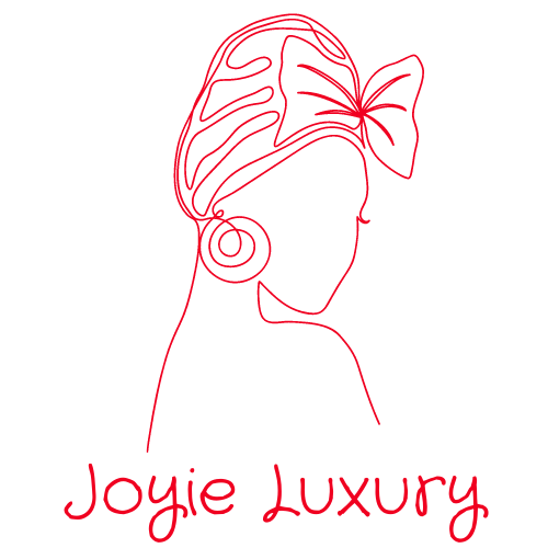 Logo de Joyie Luxury, une boutique en ligne de cosmétiques (soin du corps et du visage) et prêt à porter pour femmes et hommes noirs