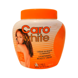 Crème de beauté clarifiante de la marque Caro White, confectionnée pour les femmes au teint noir ou foncé