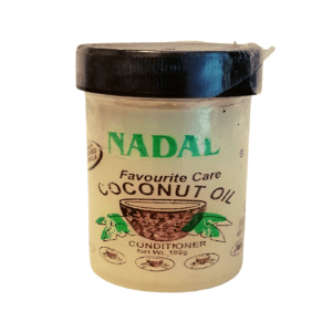 Crème de cheveux nourrissante à l'huile de coco de la marque Nadal